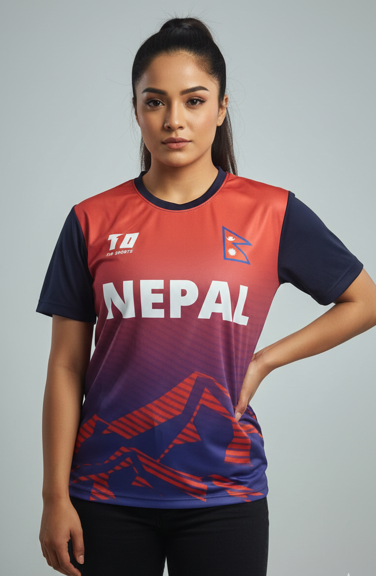 2016 Fan Jersey - Nepal Cricket