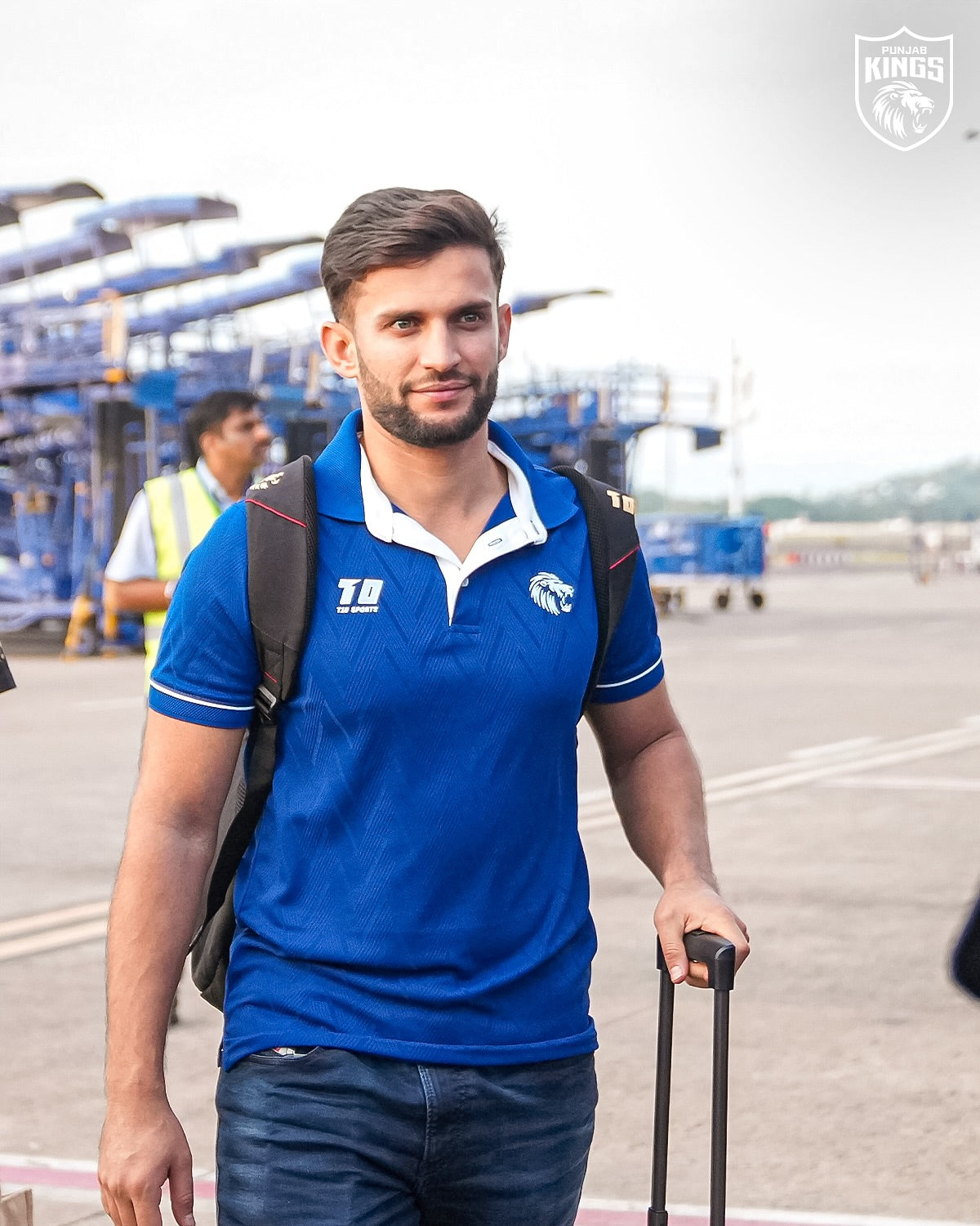 Travel Polo (Blue ) - Punjab Kings