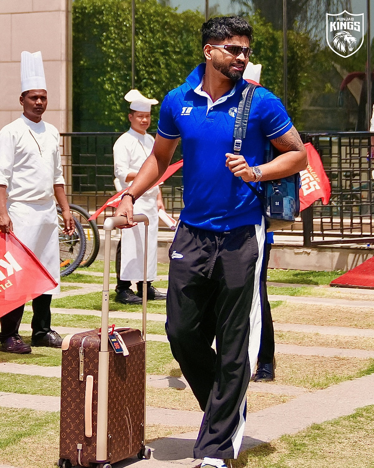 Travel Polo (Blue ) - Punjab Kings