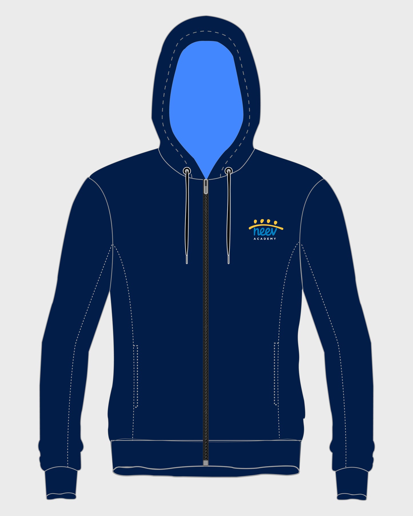 Brushed Hoodie - Neev School