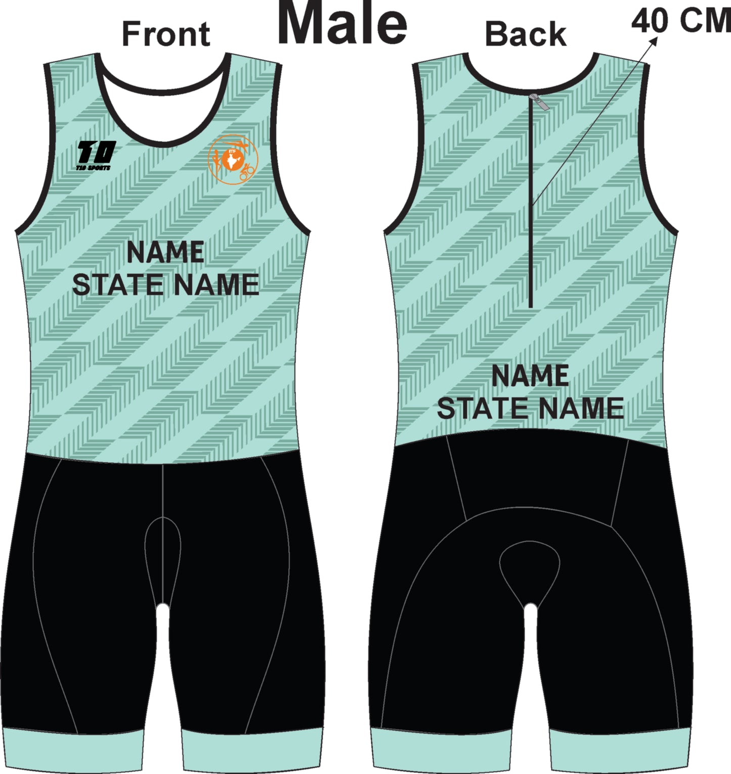 Triathlon Male – Aqua Marine