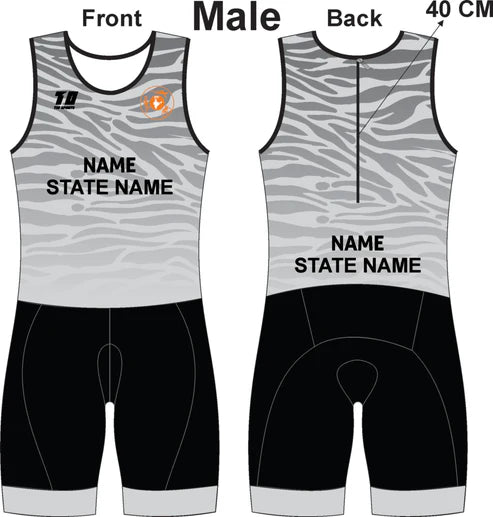 Triathlon Male – Grey Day