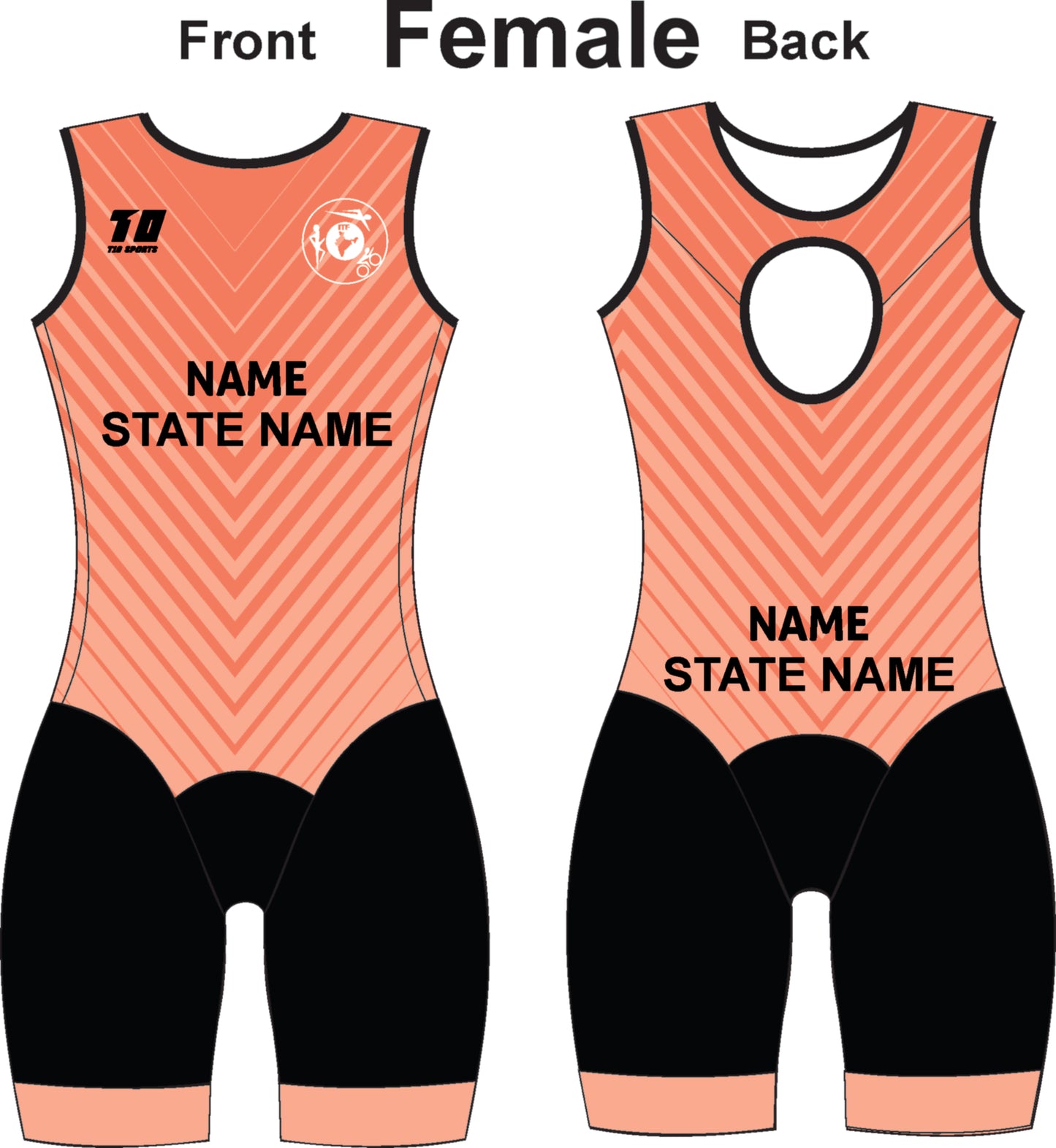 Triathlon Female – Coral
