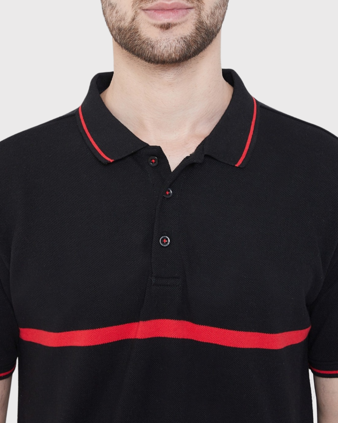 Engineered Striped Polo