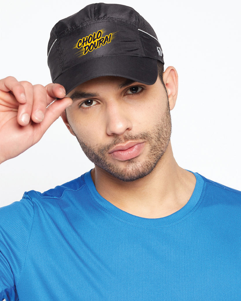 FLYER CAP BLACK - JBG KOLKATA MARATHON 2026