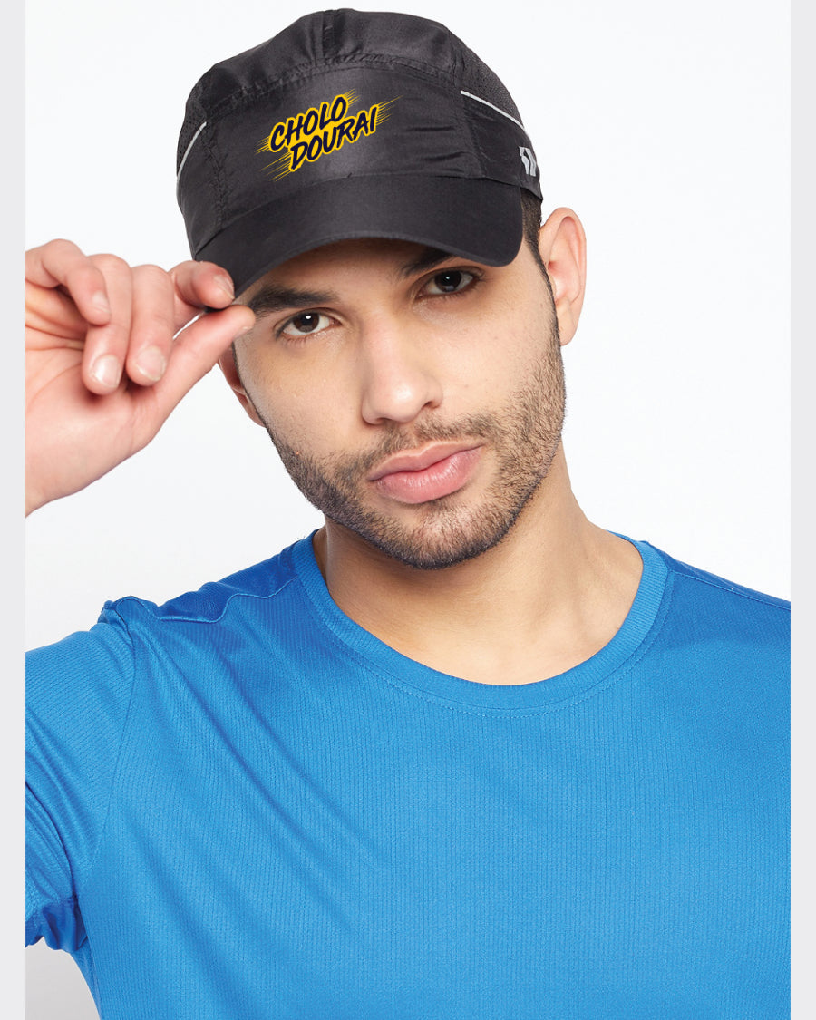 FLYER CAP BLACK - JBG KOLKATA MARATHON 2026