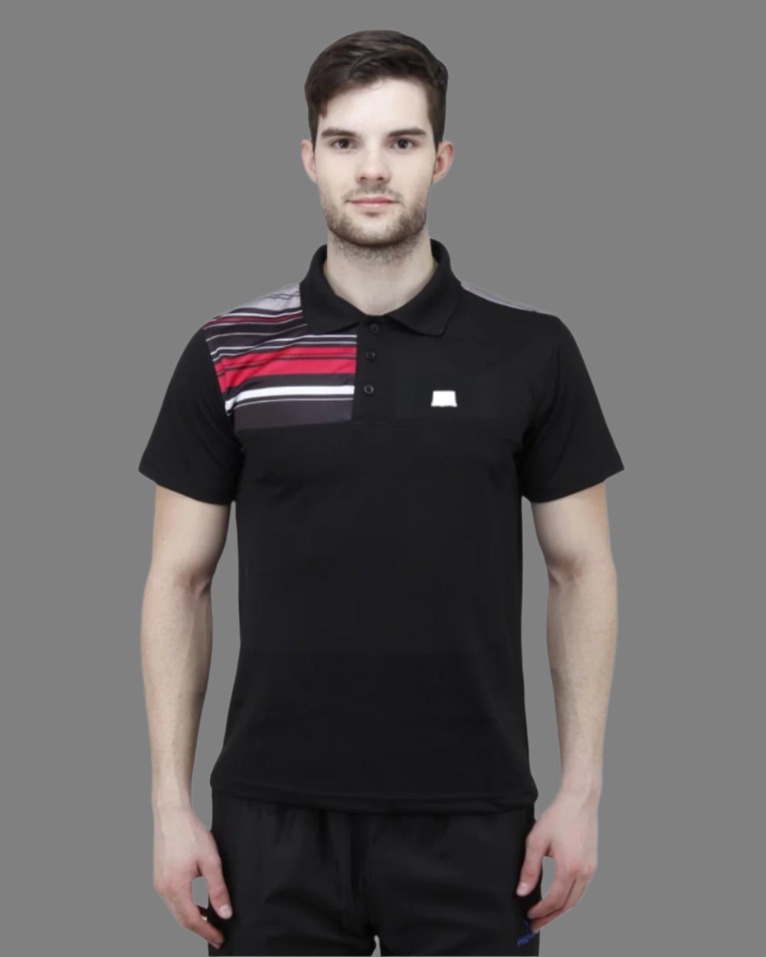 Golf Striped Polo
