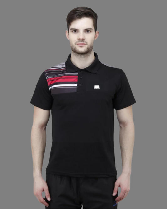Golf Striped Polo