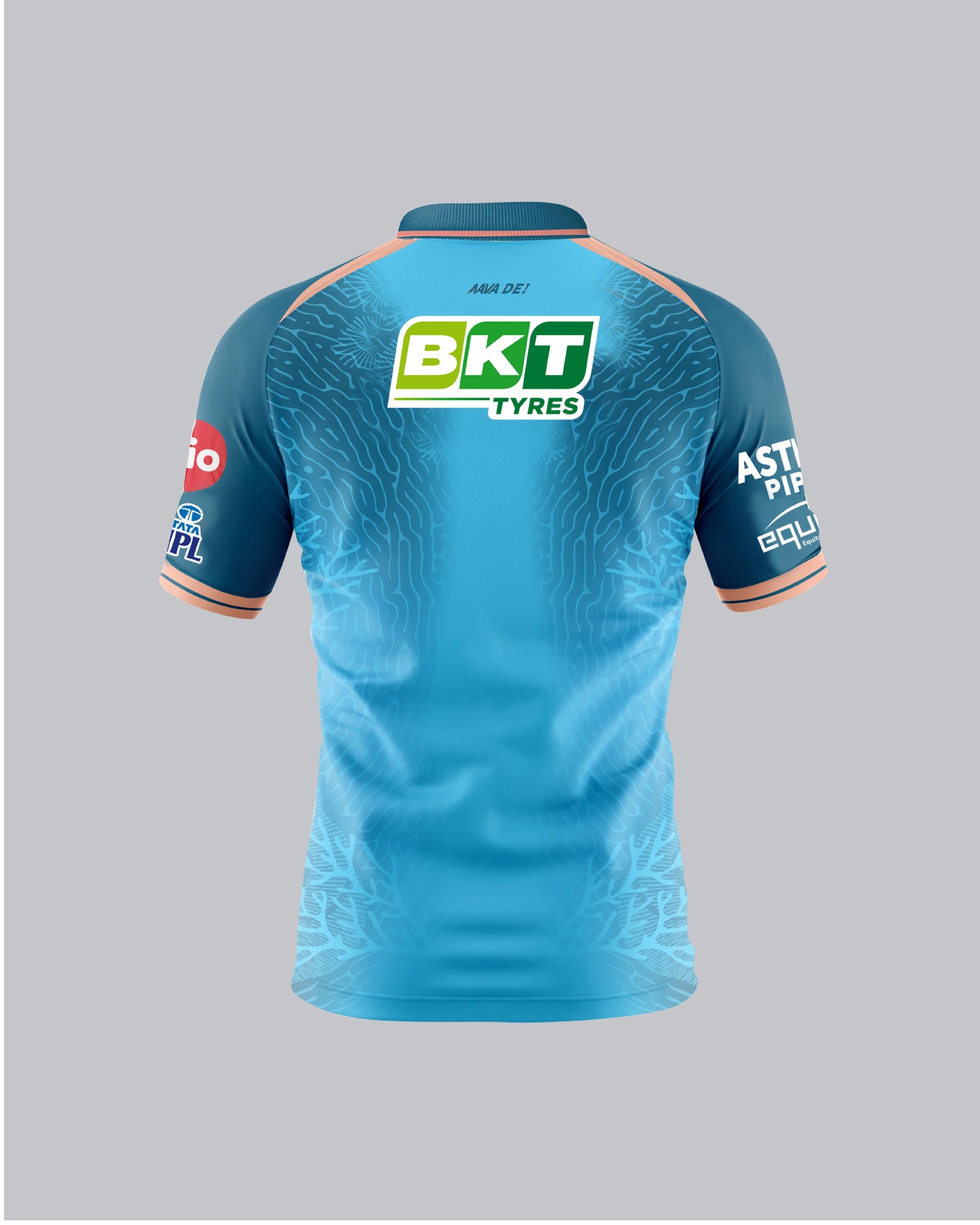 OFFICIAL TRAINING JERSEY HALF SLEEVE SKY - GUJARAT TITANS - IPL 2026
