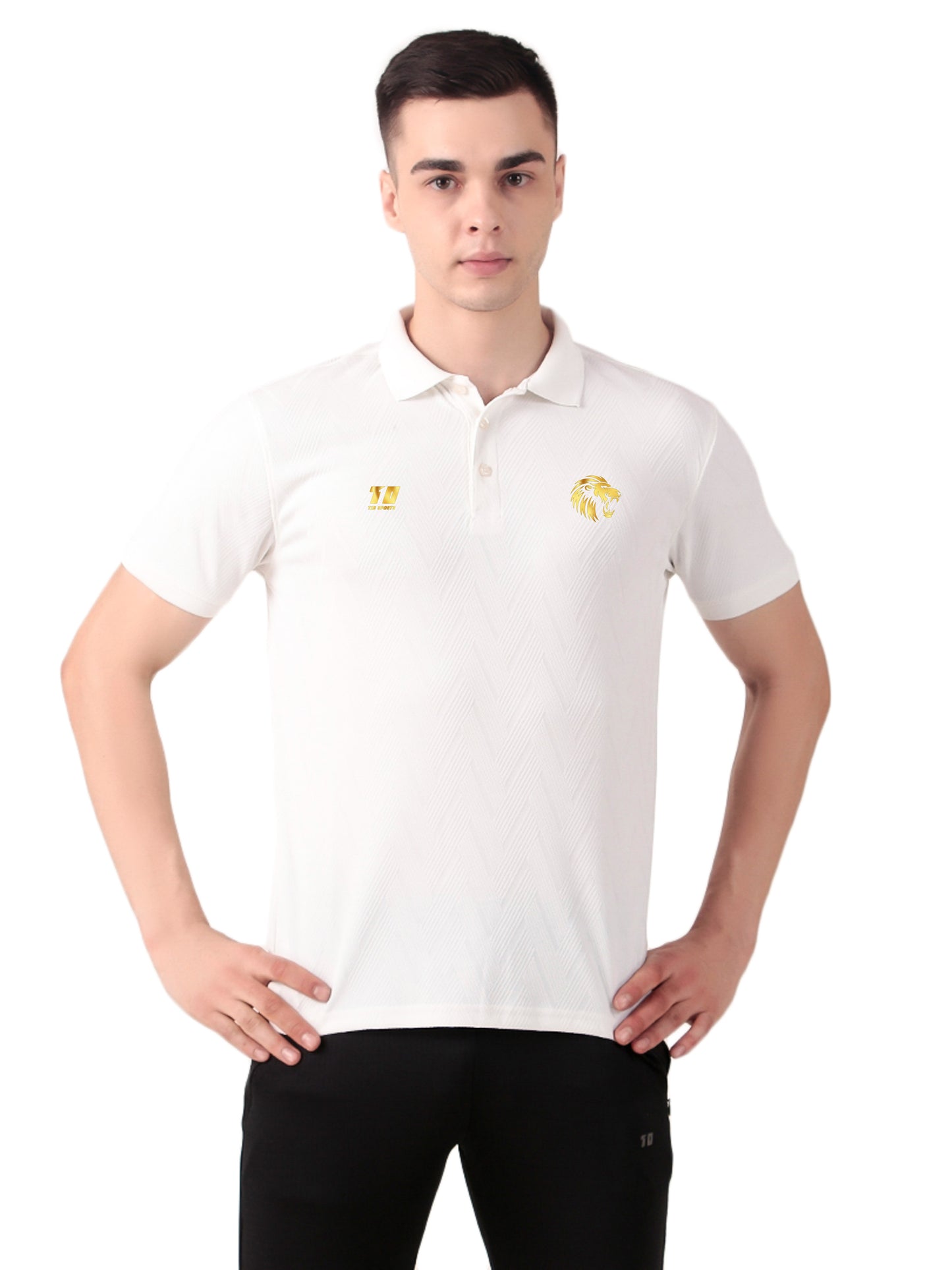 HERRINGBONE POLO 2.0 - Punjab Kings