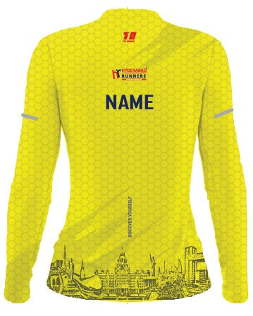 Full Sleeve Female Tshirt - Hyderabad Runners