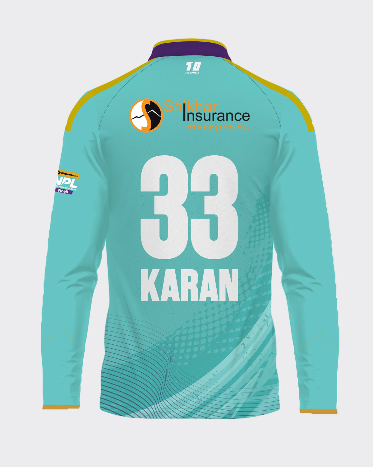 Playing Jersey Full Sleeve - Kathmandu Gorkhas