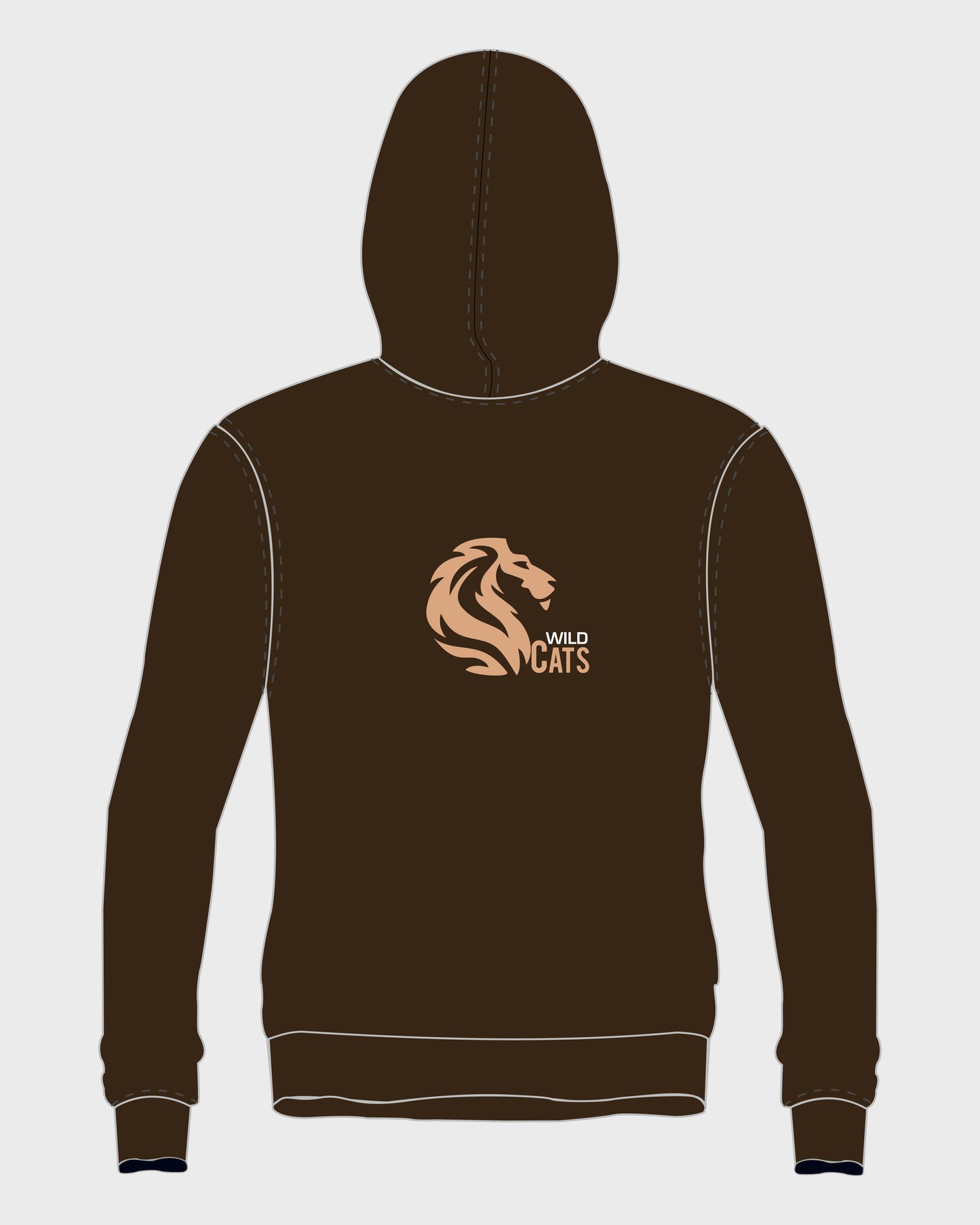 MRIS CLAN Hoodie Brown - Manav Rachna