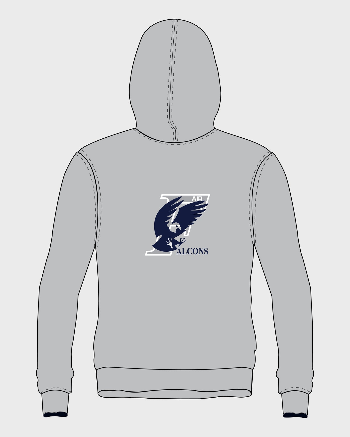 MRIS CLAN Hoodie Grey - Manav Rachna