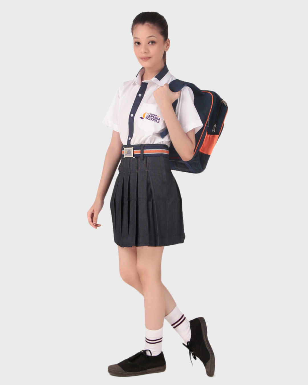Jaipuria Classic Denim Skirts Without Gallis