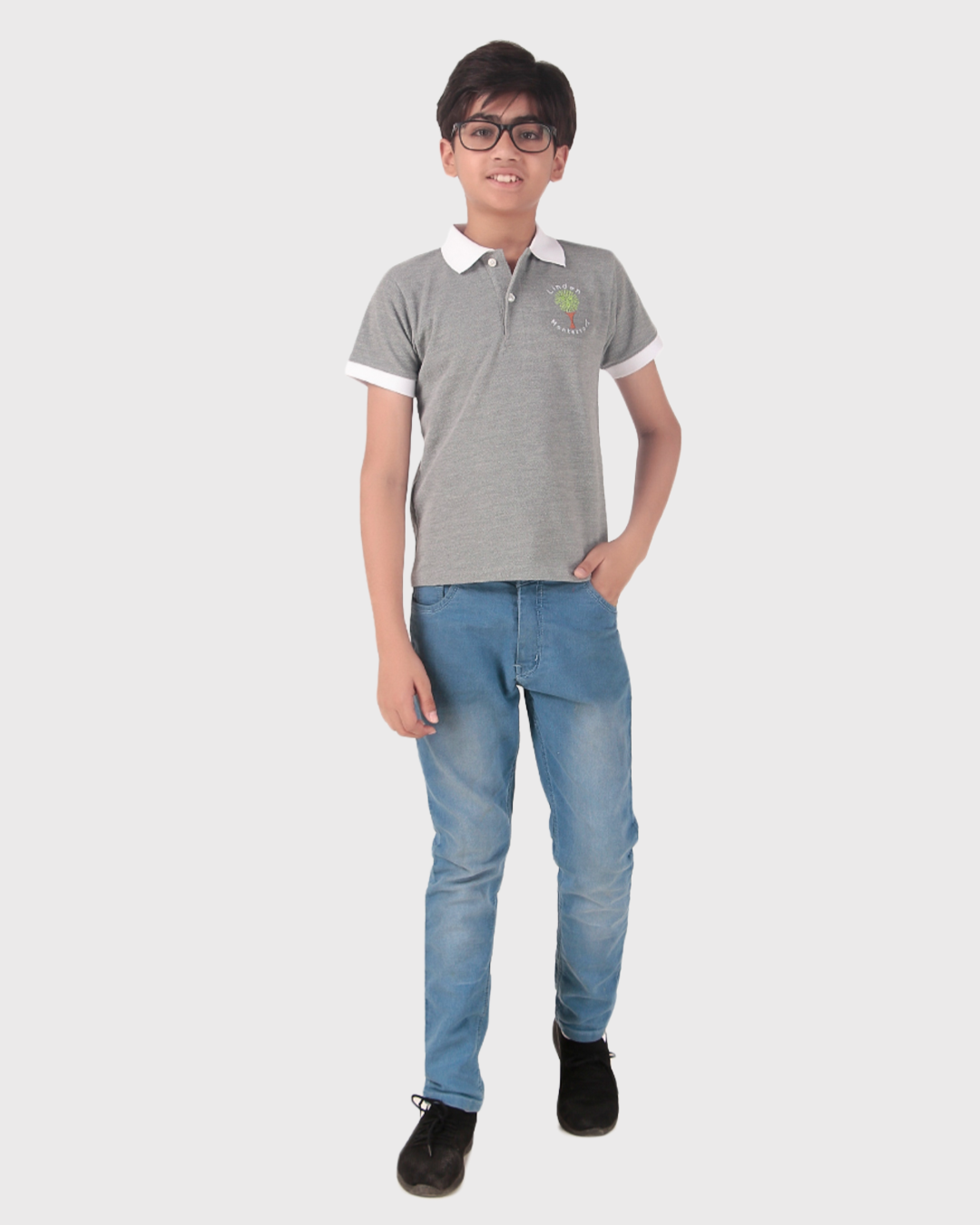 PQ Stretch Polo T-Shirt - Linden Montessori