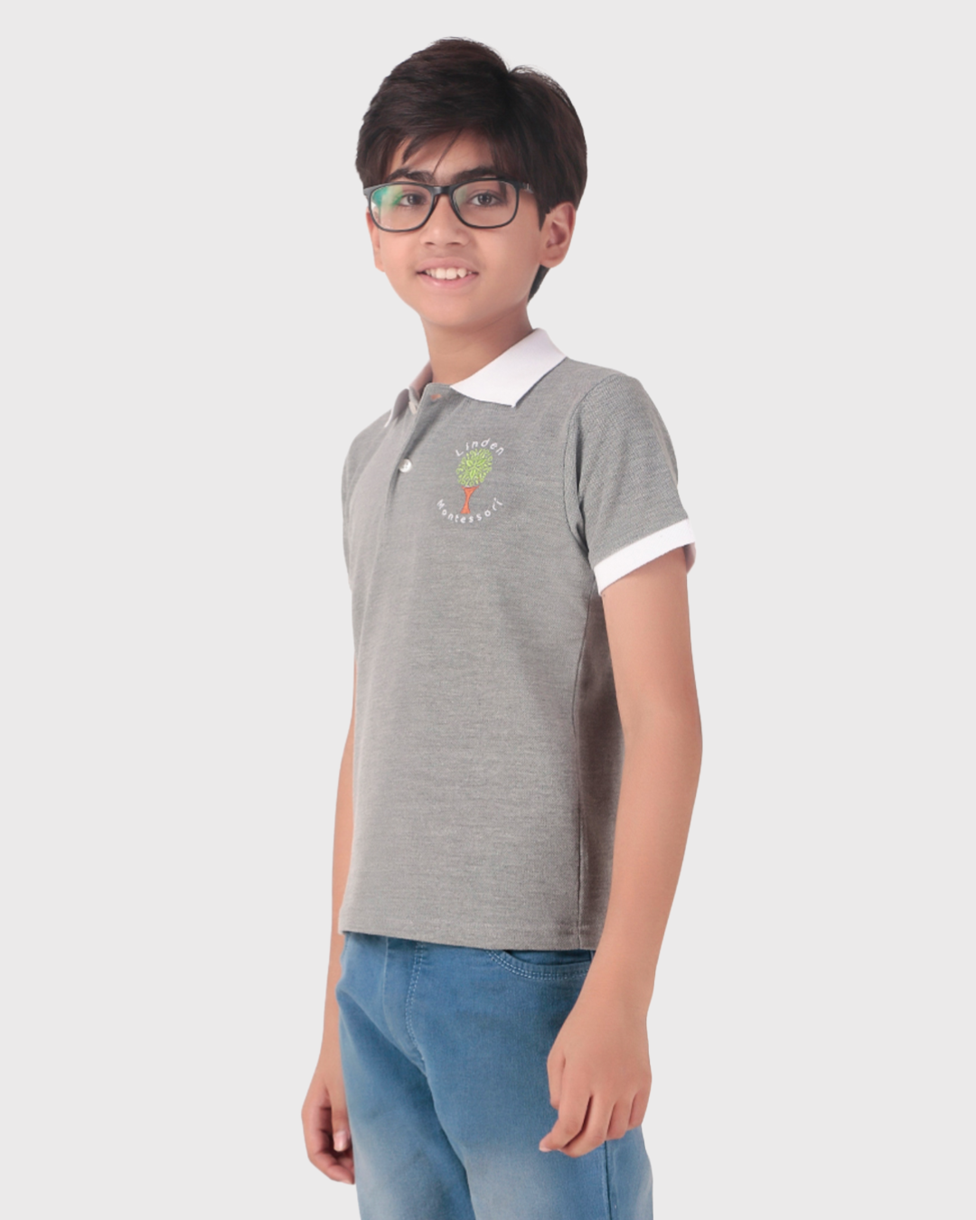 PQ Stretch Polo T-Shirt - Linden Montessori