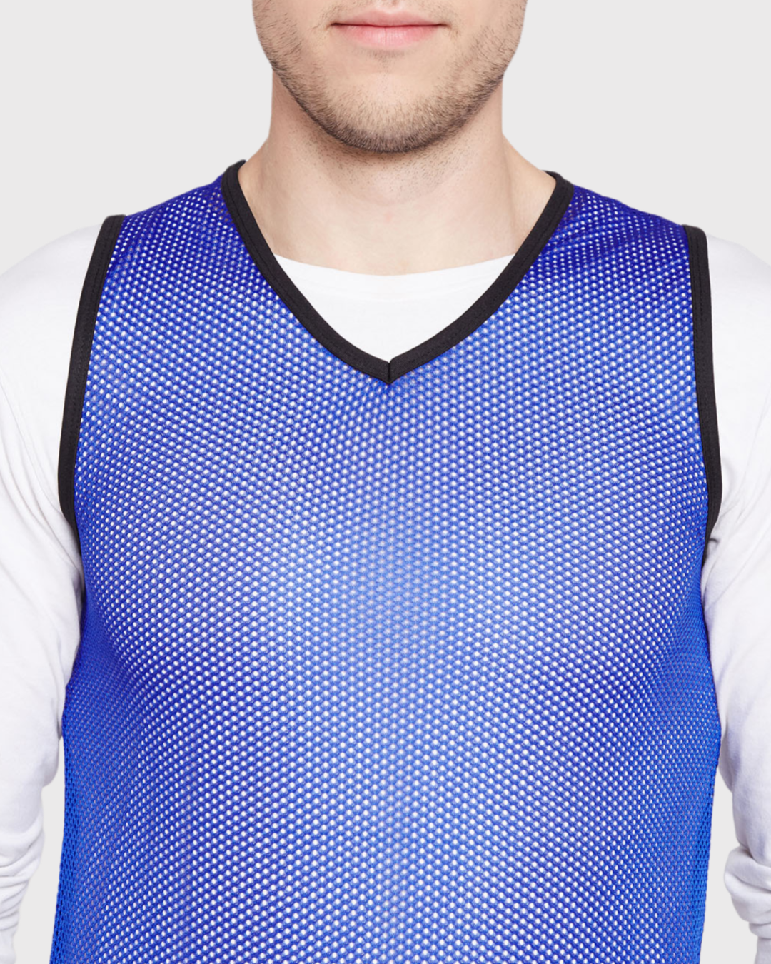 Mesh Bib V-Neck