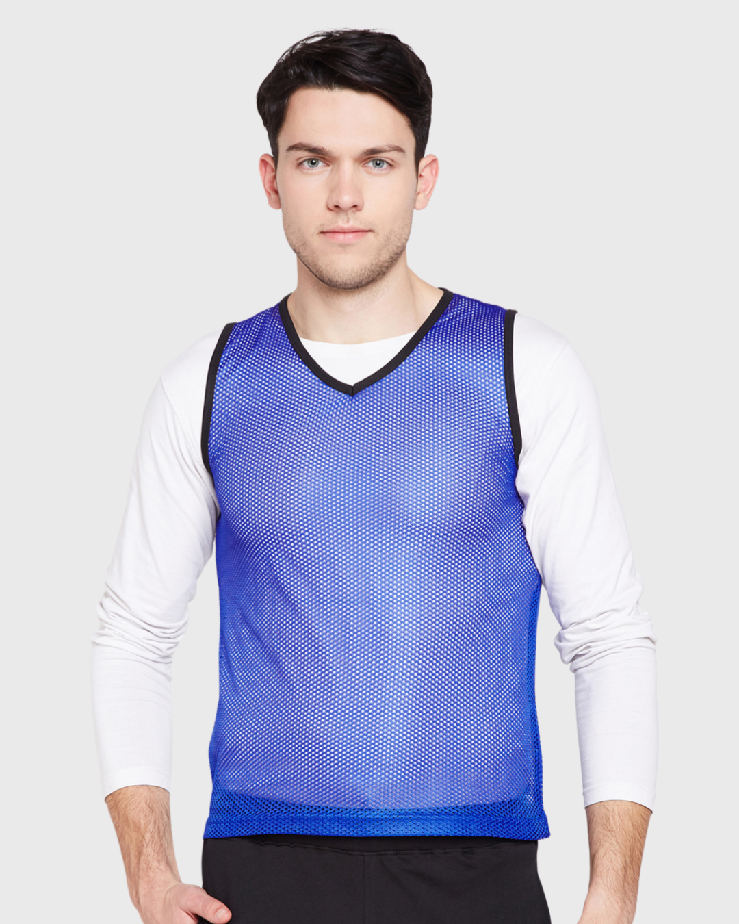 Mesh Bib V-Neck