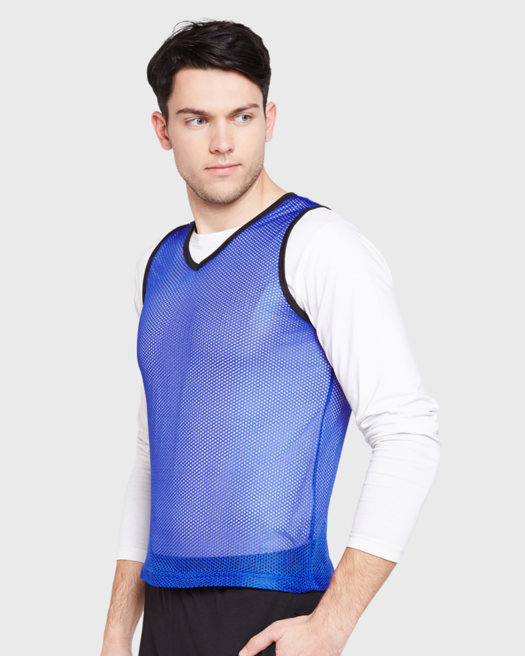 Mesh Bib V-Neck