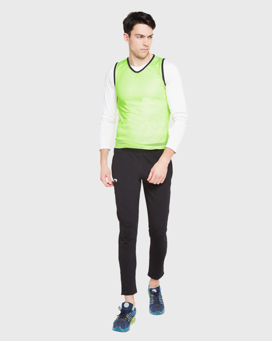 Mesh Bib V-Neck