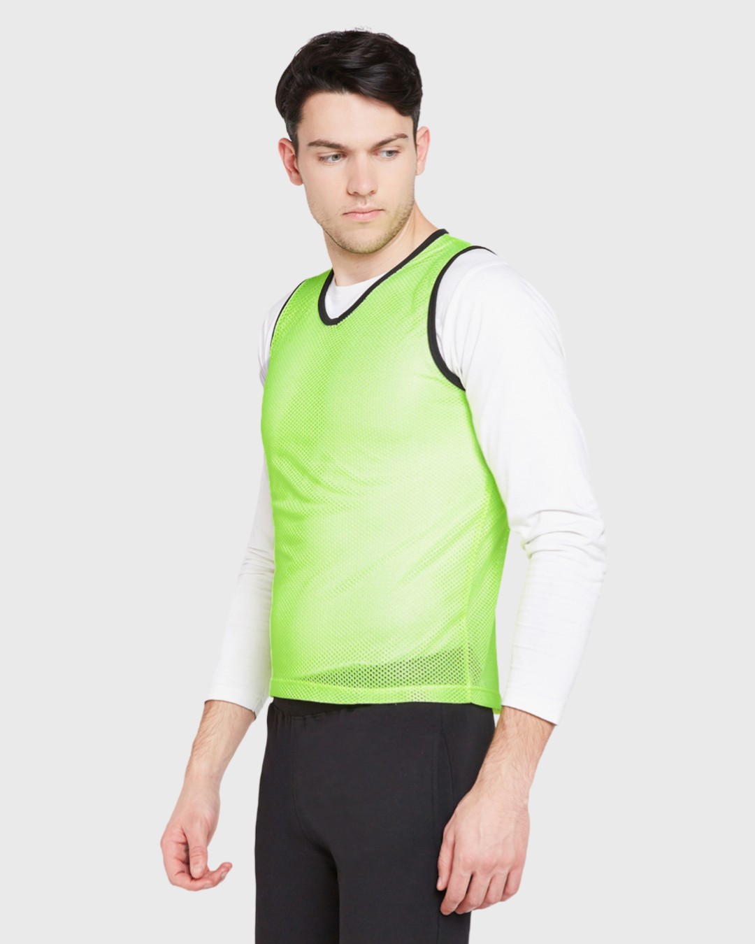 Mesh Bib V-Neck