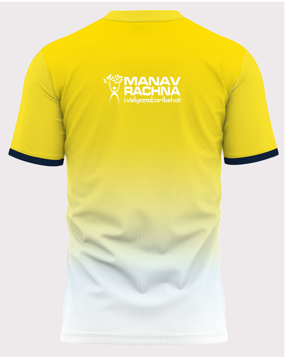 DryFit R/N CLAN House Yellow T-Shirt - Manav Rachna
