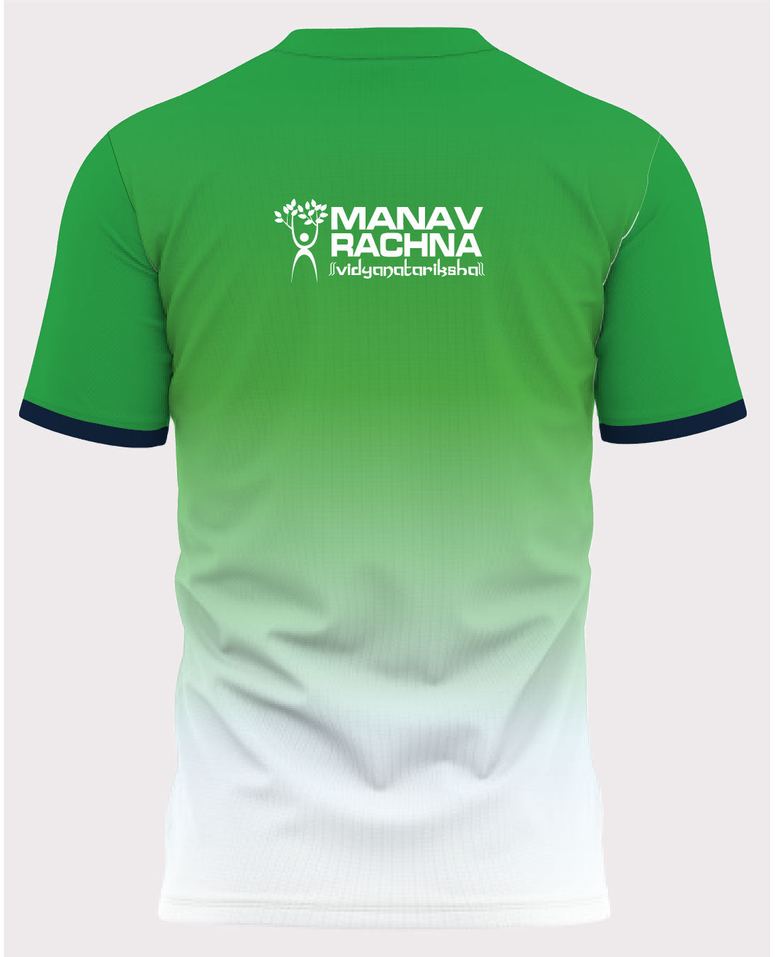 DryFit R/N CLAN House Green T-Shirt - Manav Rachna
