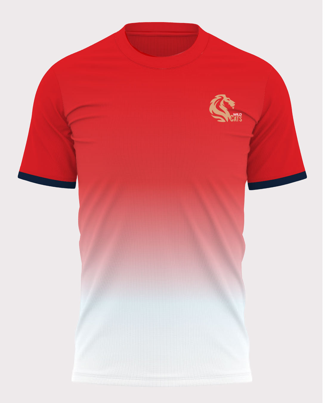 DryFit R/N CLAN House Red T-Shirt - Manav Rachna