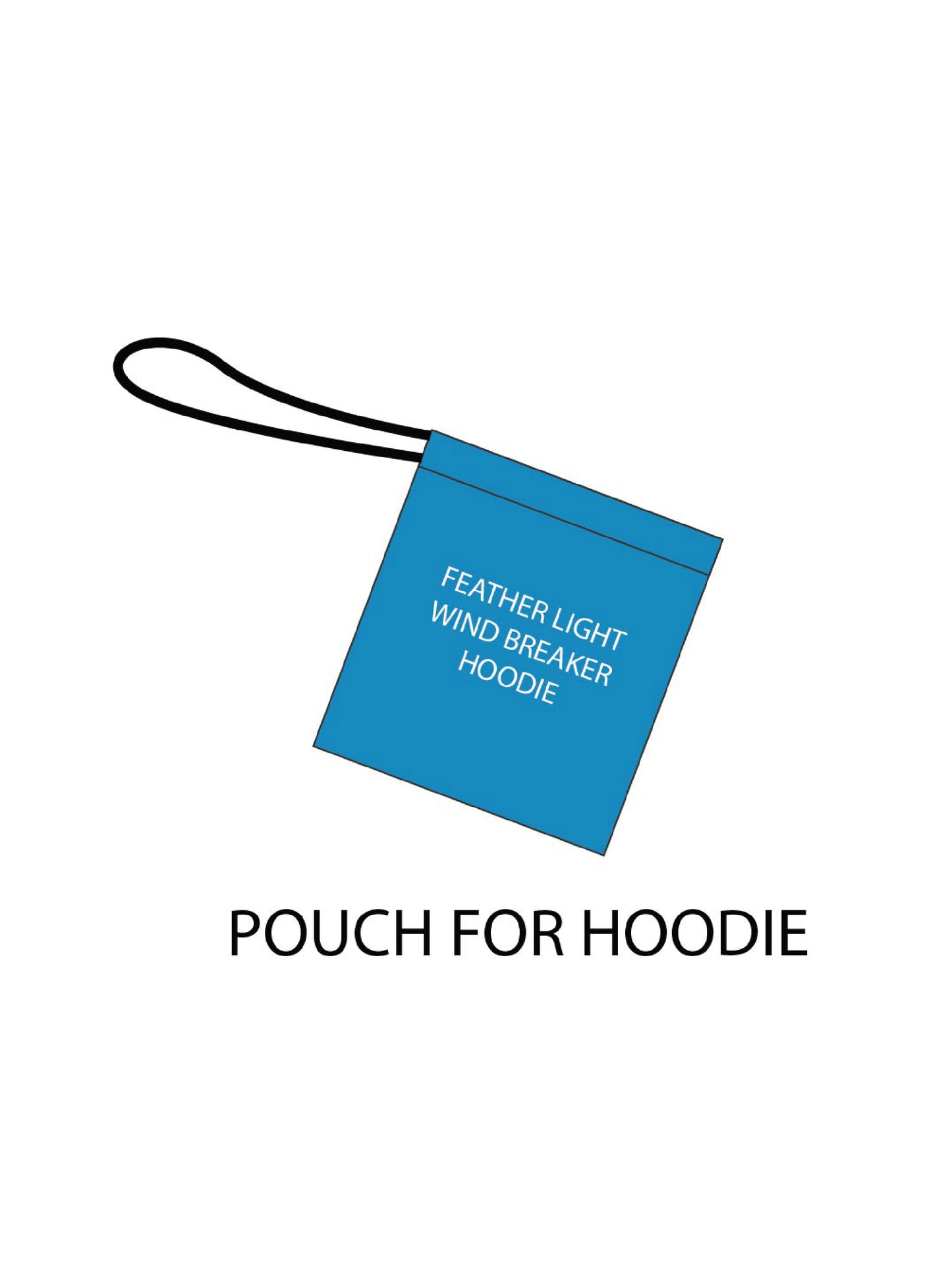 Pocketable Wind Breaker Hoodie Unisex - TSW 25K