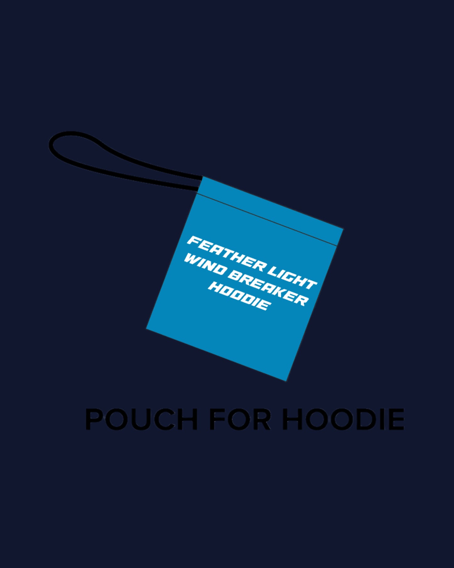 Pocketable Wind Breaker Hoodie Unisex - RunSatara