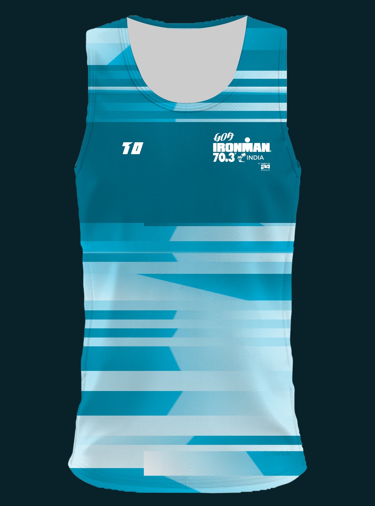 Training Warrior Singlet Male - Ironman 70.3