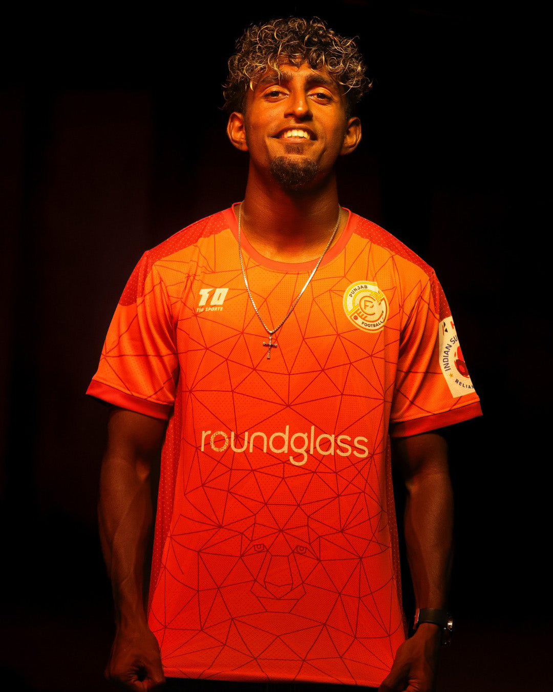 Round Glass FC Replica Jersey