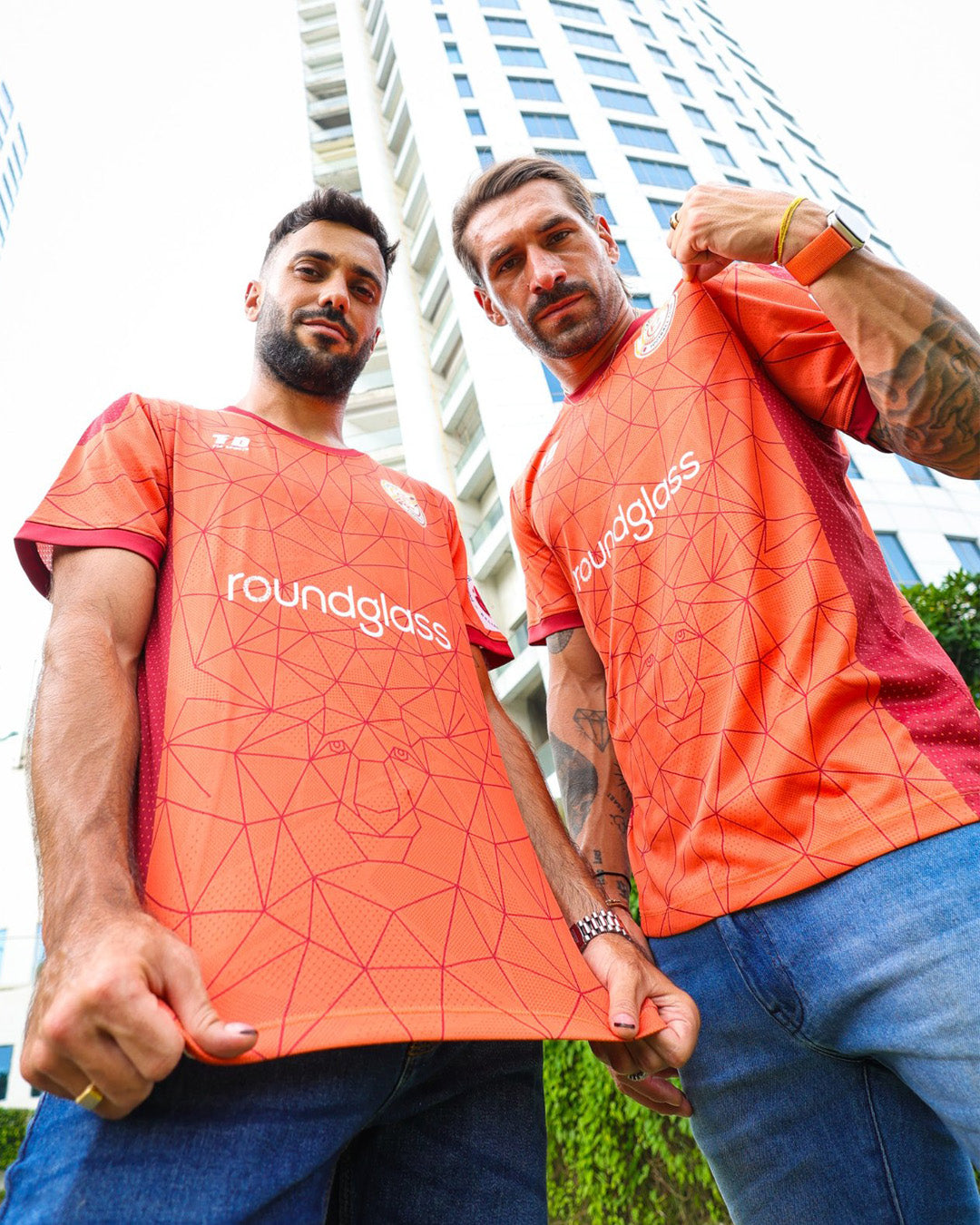 Round Glass FC Replica Jersey