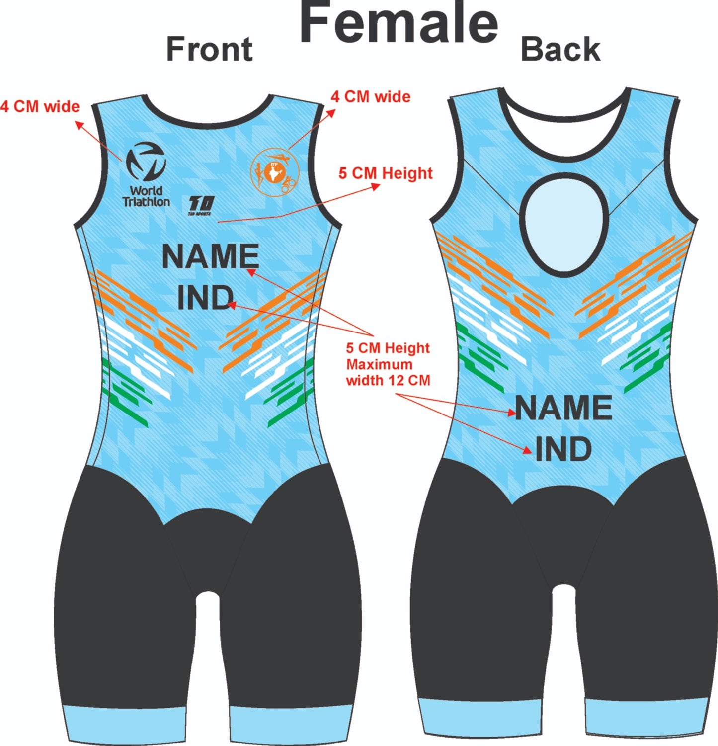 Female Trisuit New -Ed 2024