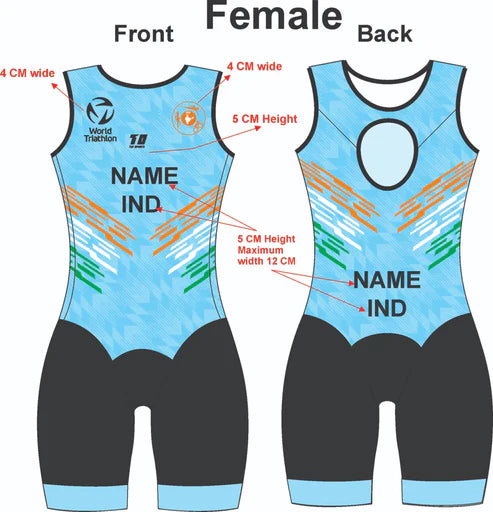 Female Trisuit New -Ed 2024