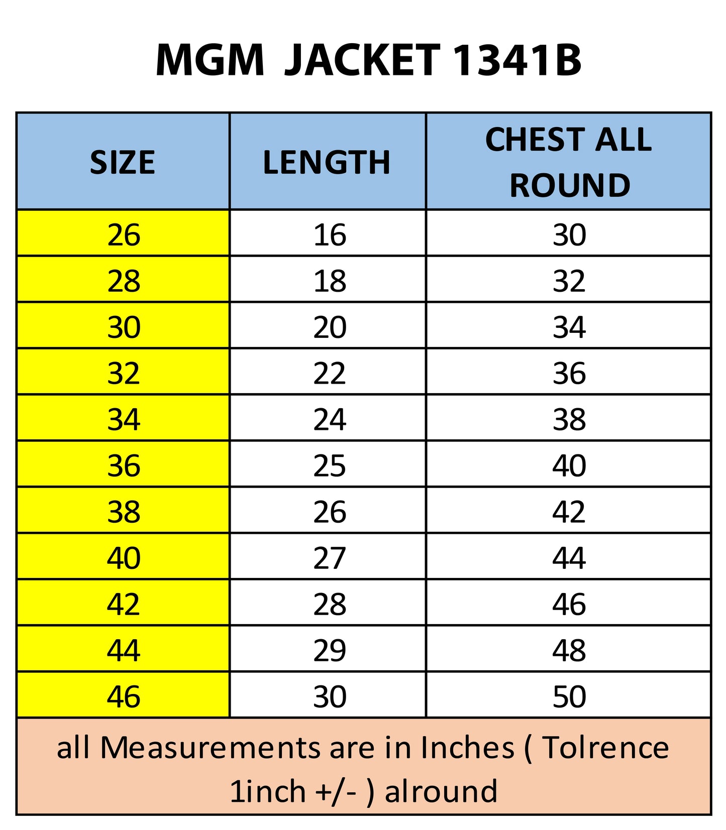 Jacket - MGM School
