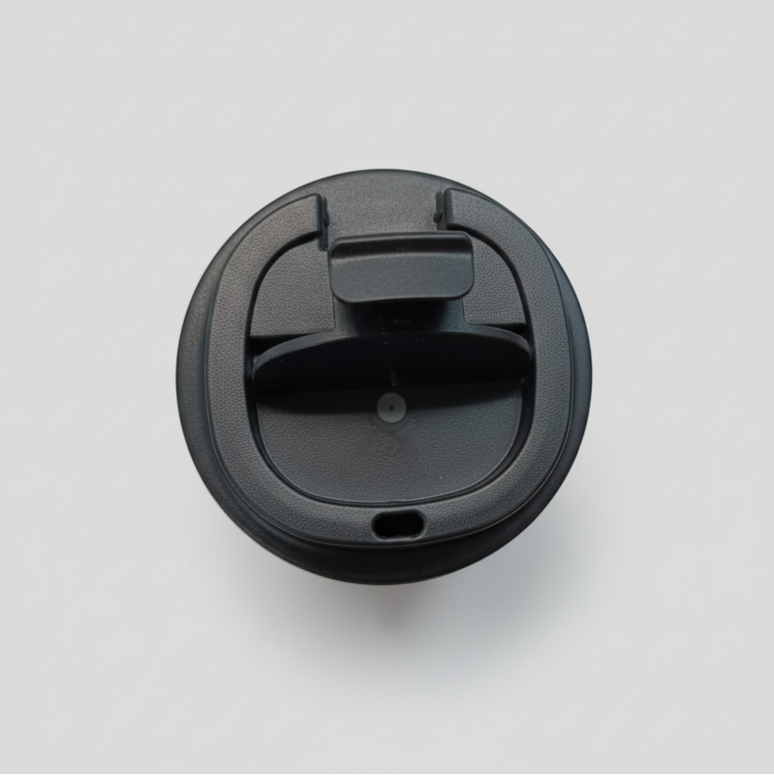 Travel Mug with Grip 510 ml (White, Black) - Nomura