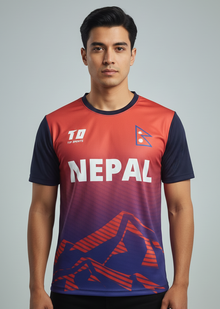 2016 Fan Jersey - Nepal Cricket