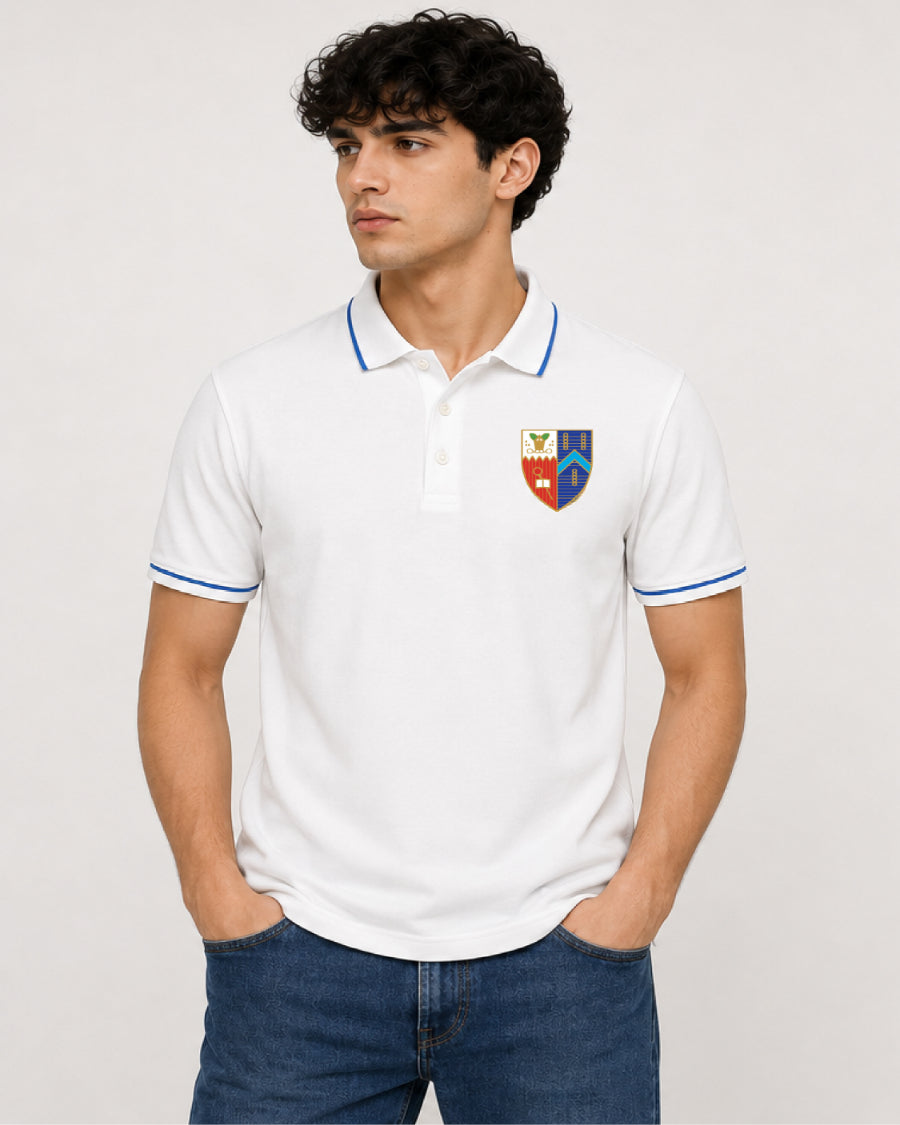 Polo White - Bishop Cotton School