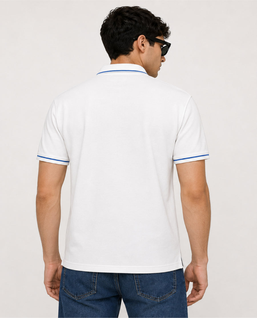 Polo White - Bishop Cotton School