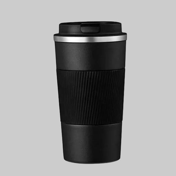 Travel Mug with Grip 510 ml (White, Black) - Nomura