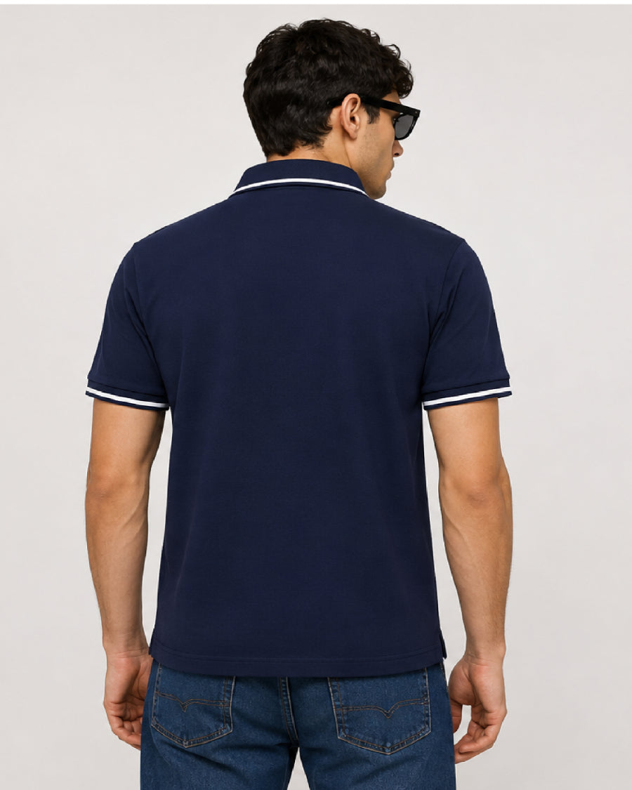 Polo Navy Blue - Bishop Cotton School