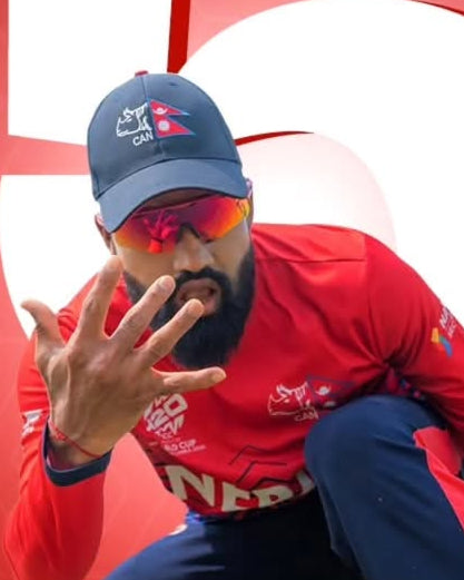 Laser Cap - Nepal Cricket
