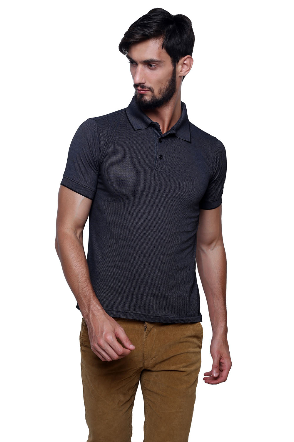 Supima Jacquard Polo - FMSAA