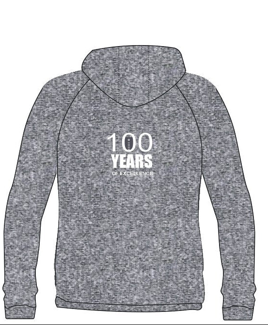 Scuba Hoodie Mid Grey - SRCC