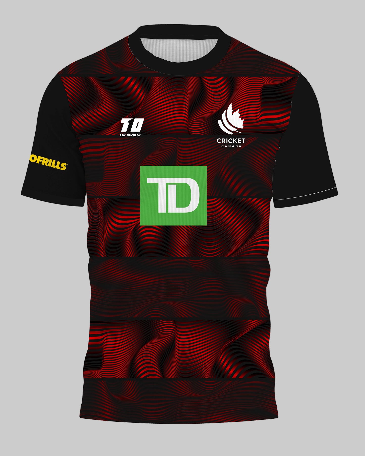 Training Jersey Half Sleeves - Canada Cricket