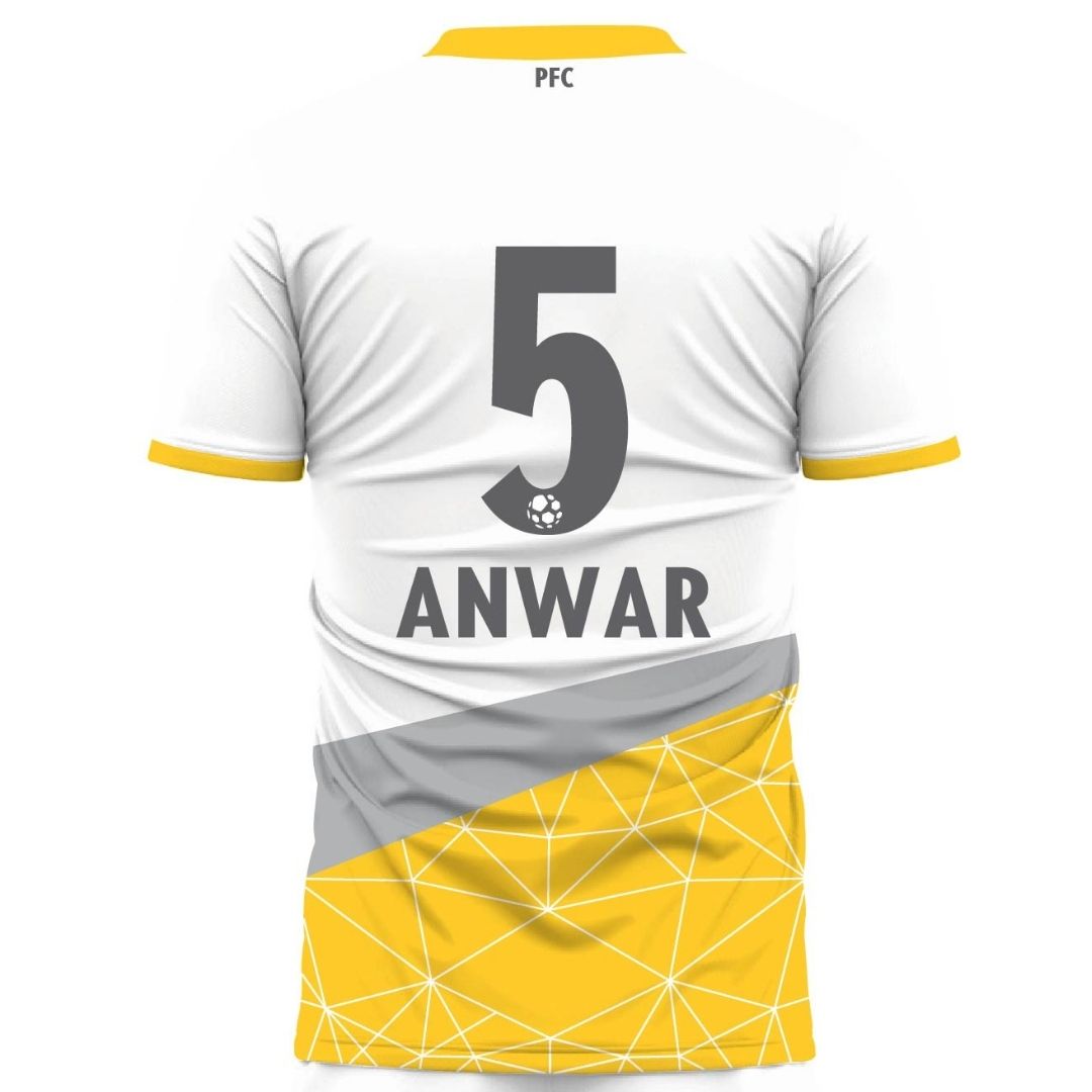 Round Glass Playing Jersey Away - (Customized)