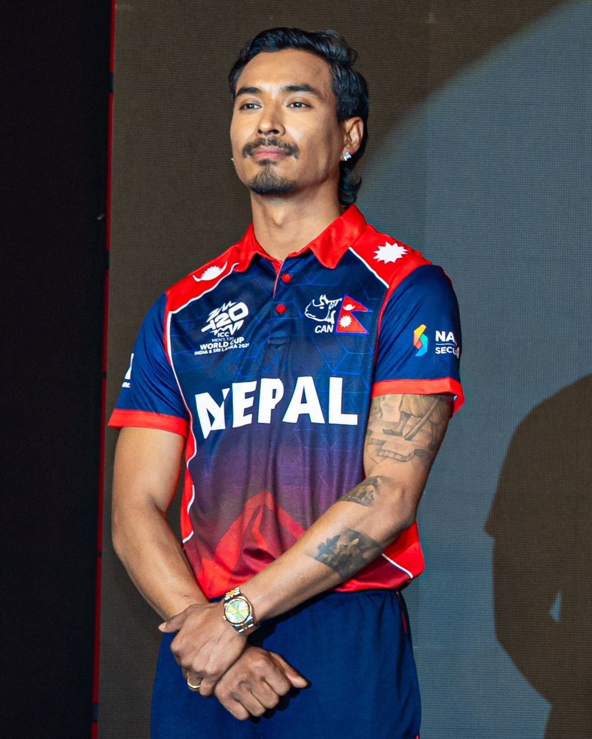 World Cup 2026 - Playing Jersey - Nepal Cricket