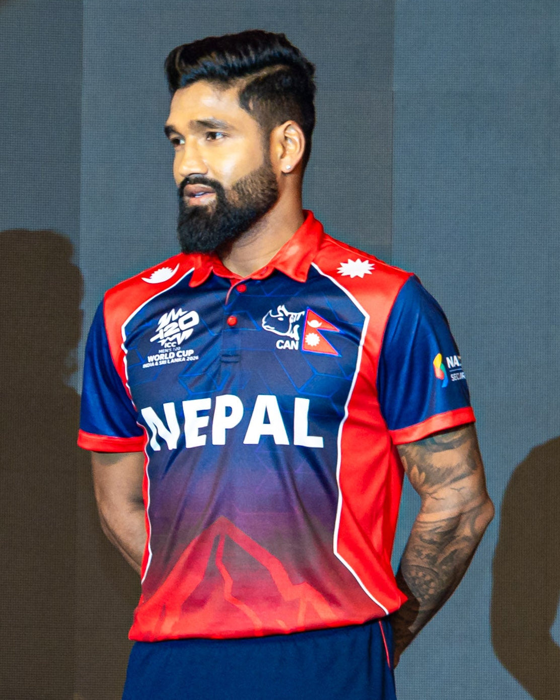 World Cup 2026 - Playing Jersey - Nepal Cricket